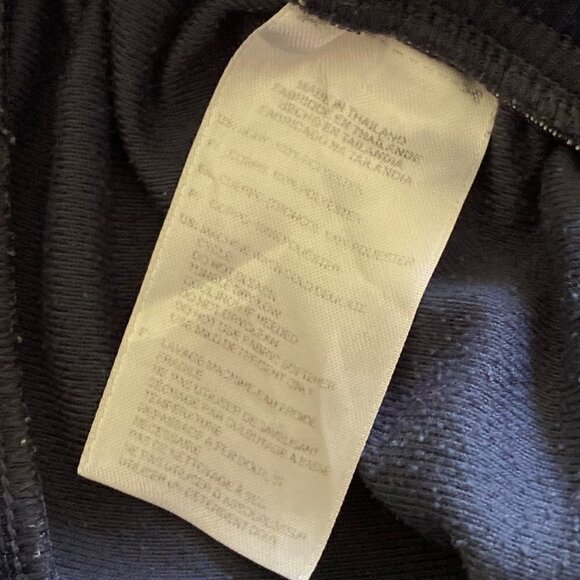 Adidas Men’s Climalite 3-Stripe Active/Lounge Pants. Gray/Ink Blue. Size Small - Picture 6 of 12